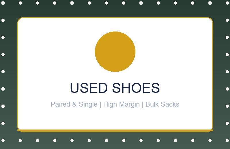 Used shoes in bulk sacks